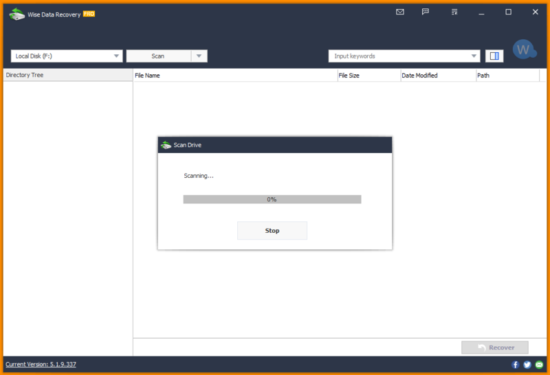 Файл:Wise Data Recovery Pro Screenshot.png